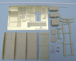 Kit Form Services    STAKE AND RACK BODY  KIT   ** STEEL SIDES**  1/24 scale   Trukbody