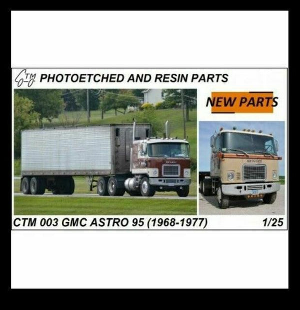 GMC ASTRO  95 (1968-1977)   PHOTOETCH KIT  1/25  CTM003 - ST Supply Company