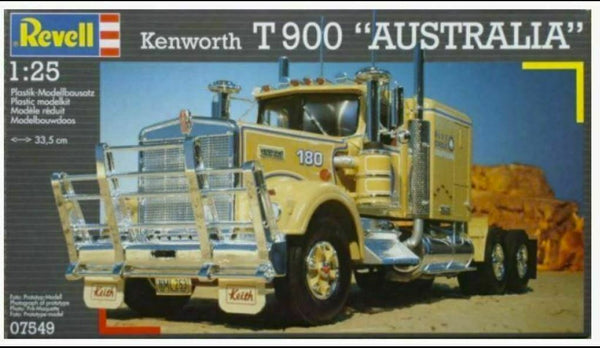 1/25 SCALE REVELL  AUSTRALIA KENWORTH  T900   MODEL KIT  07549