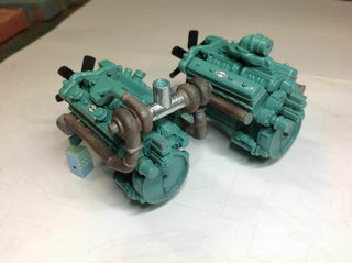 AUSLOWE   V12 DETROIT ENGINE  W / 2 OPTIONS TURBO OR NON
