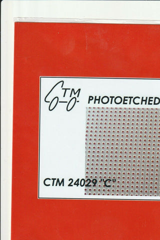 PERFORATED TREAD PLATE 5" X 5"  PHOTOETCHED   1/25 - ST Supply Company
