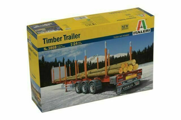 1/24 SCALE TIMBER TRAILER KIT  ITALERI - ST Supply Company