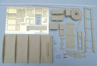 Kit Form Services    STAKE AND RACK BODY  KIT   ** STEEL SIDES**  1/24 scale  Trukbody