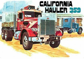 AMT/ROUND 2    PETERBILT 359 CALIFORNIA HAULER  OPEN BUT SEALED INSIDE