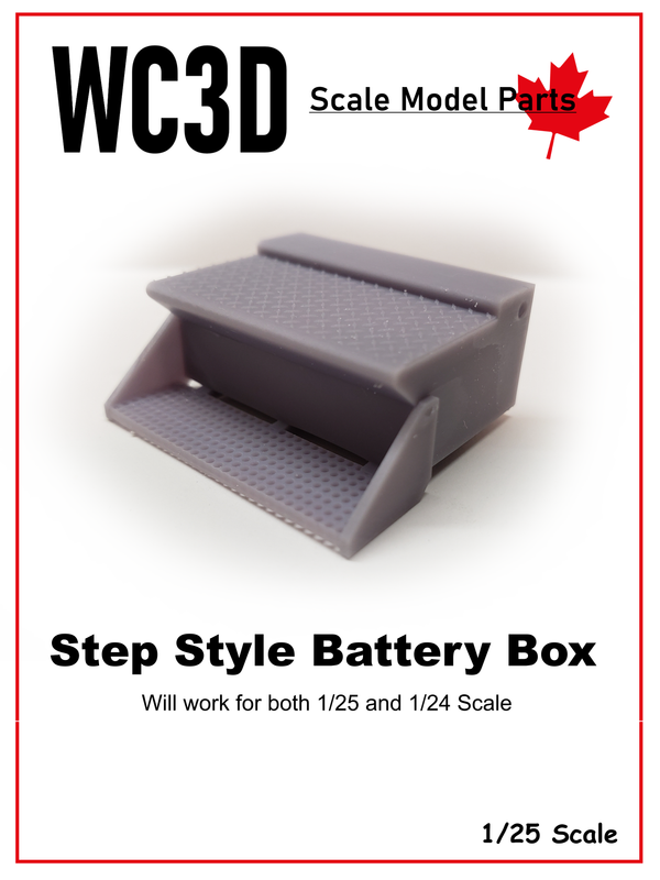 Battery Box 3D printed Nice Detail 1 Box Tanks Boxes section | ST ...