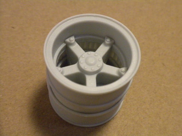 W55 1/25 24.5" 5 Spoke Wheels 3D