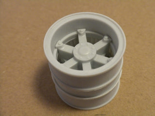 W56 1/25 24.5" 6 Spoke Wheels 3D