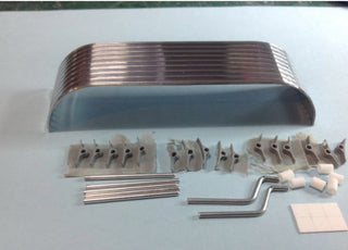 MG3B   TRI AXLE ALUMINUM FENDERS     1/25 SCALE