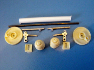 RA1      Auslowe Trailer axle set of 2 for tandem   1/25 scale