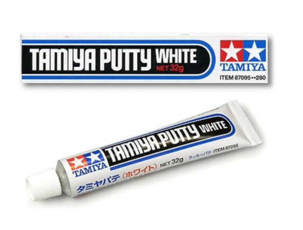 TAMIYA WHITE PUTTY   32GRAM TUBE