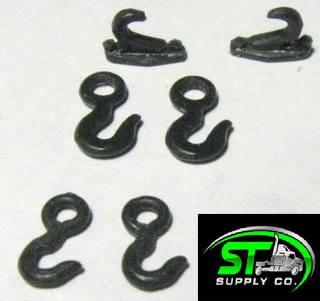 HOOK set  4 Large Tow hooks and 1 pair bumper hooks    (6 pieces total)