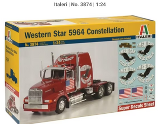 ITALERI 3874  WESTERN STAR 5964   1/24 scale  kit