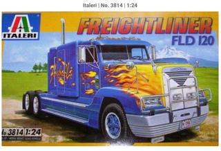 ITALERI 3814  Freightliner FLD120    1/24 scale