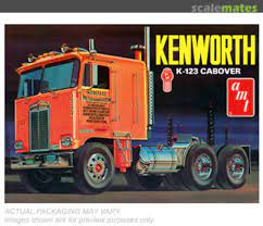 1/25 SCALE AMT KENWORTH K123 TANDEM TRACTOR MODEL TRUCK KIT