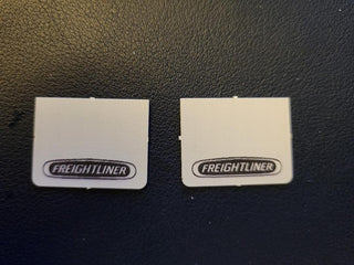 FREIGHTLINER  MUDFLAPs 1 PAIR  PHOTO ETCHED METAL