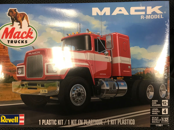 Mack R Model Model Kit REVELL 11961 MACK R model 1/32 scale Plastic model kit | ST Supply Co. Ltd.