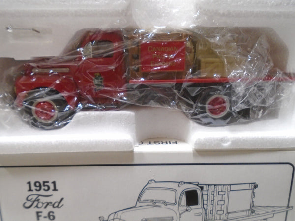 FIRST GEAR FORD F6  CANADIAN PACIFIC EXPRESS STAKE TRUCK 1/34 SCALE DIECAST