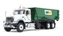FIRST GEAR 10-4050C   WASTE MANAGEMENT  MACK GRANITE ROLL OFF Diecast Model 1/34 scale