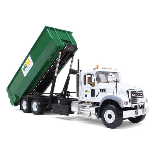 FIRST GEAR 10-4050C   WASTE MANAGEMENT  MACK GRANITE ROLL OFF Diecast Model 1/34 scale
